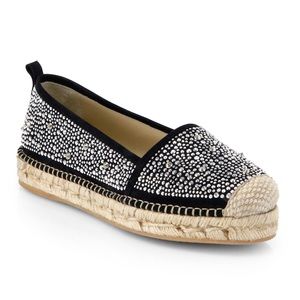 Stuart Weitzman Studded Espadrille